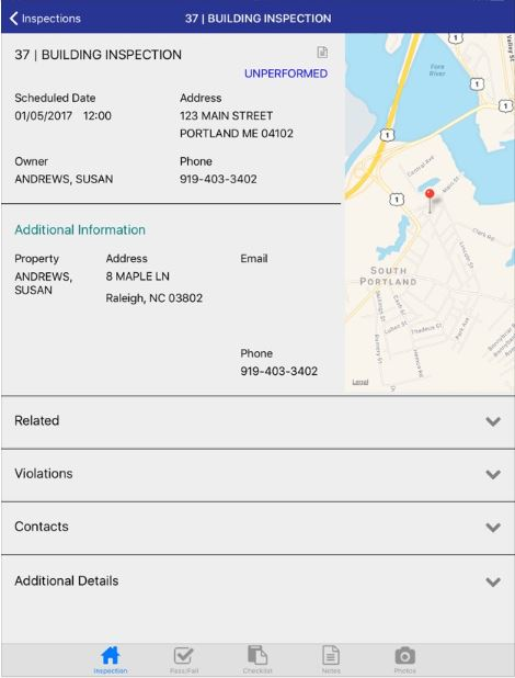 screenshot of Tyler Fire Prevention Mobile